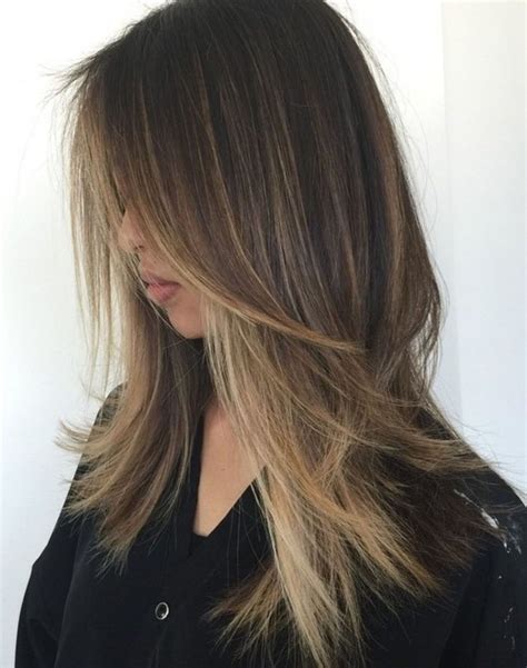 dégradé cheveux long|40 Coupes de cheveux longs dégradés que lon verra。